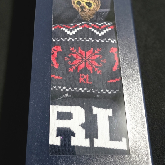 Polo by Ralph Lauren Men's Navy Socks - 3 Pack - Picture 2 of 4